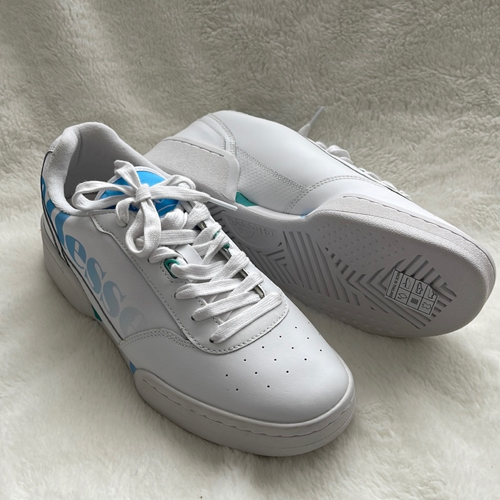 Ellesse Piacentino Leather Sneaker Womens Size 9